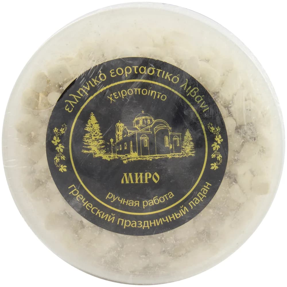 Ладан соборный «Миро», белый, пластиковый бокс, 300 гр