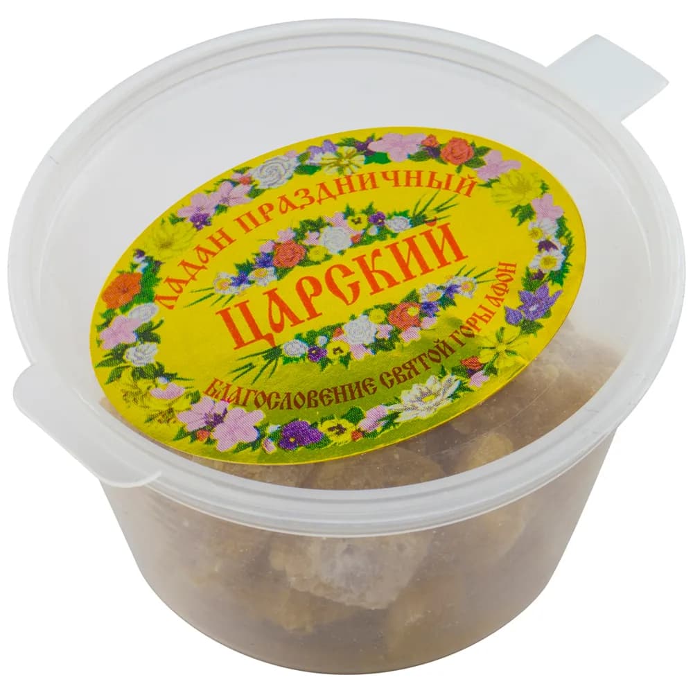 Ладан афонский «Царский», пластиковый бокс, 10 гр