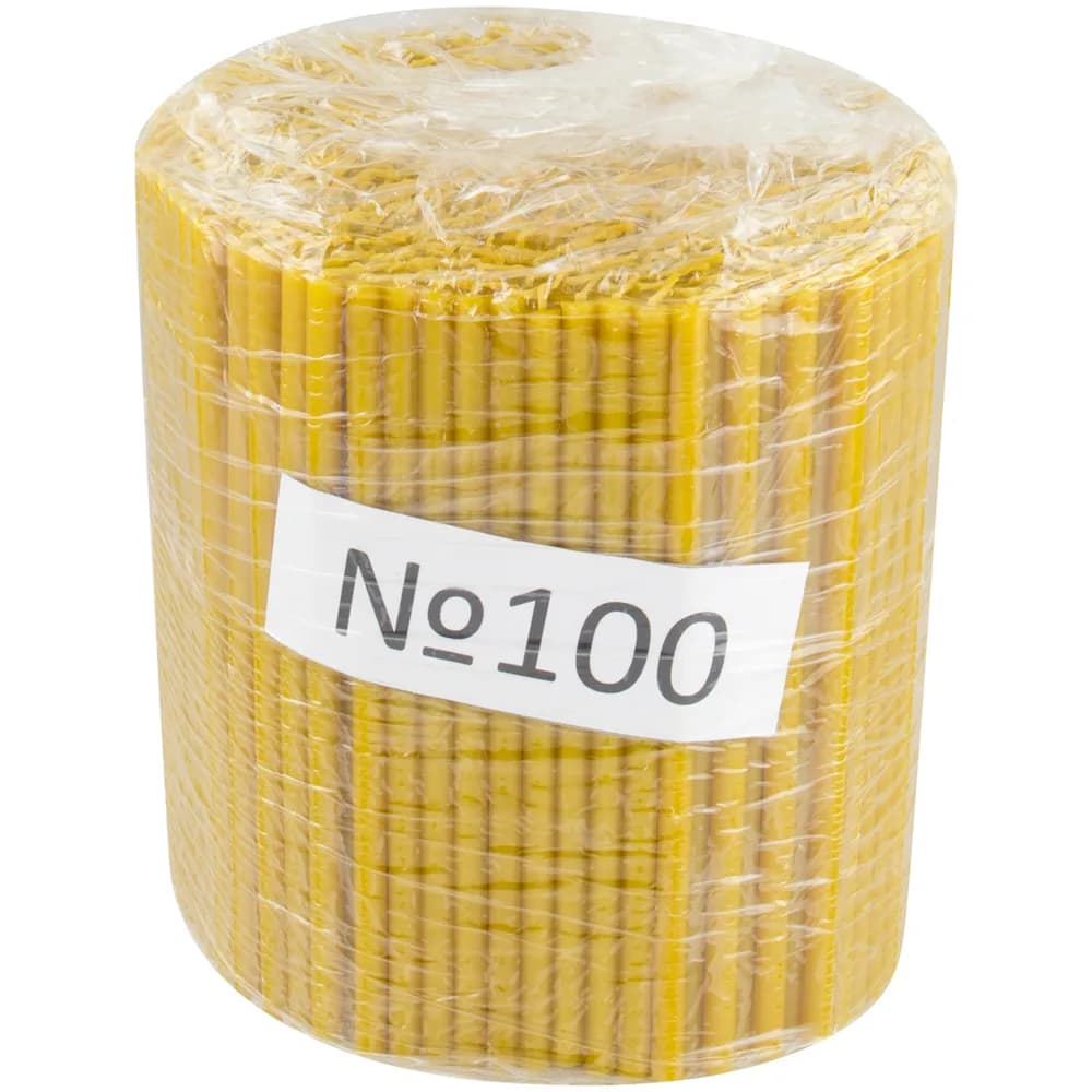 Свечи церковные №100 воскосодержащие, 500 шт