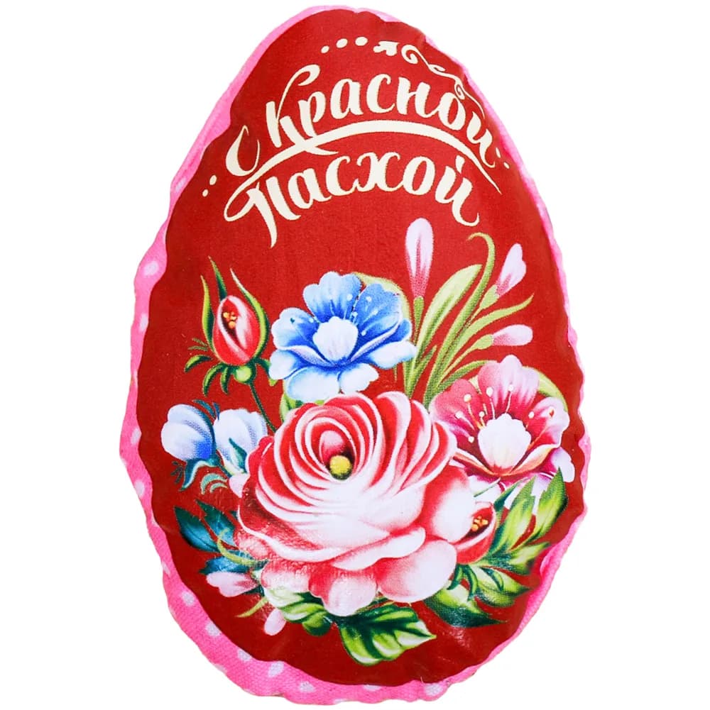 Магнит пасхальный «С Красной Пасхой», полимер, 6×8 см