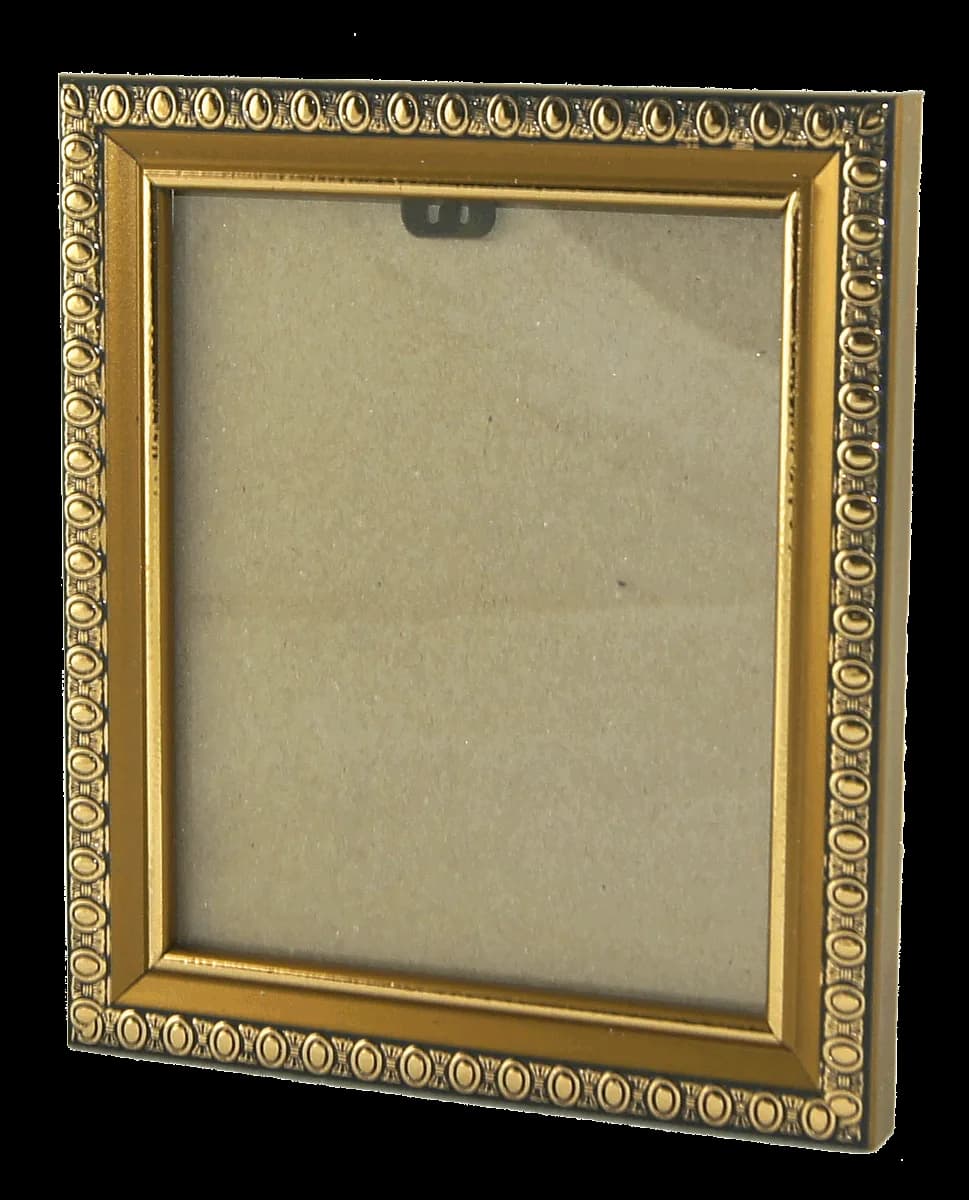 Багетная рамка под полиграфию, светлая, 12,5×14,5 см