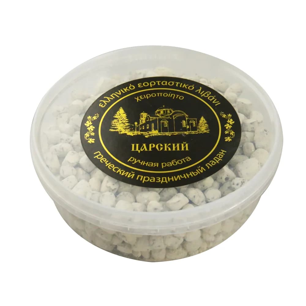 Ладан соборный «Царский», белый, пластиковый бокс, 300 гр