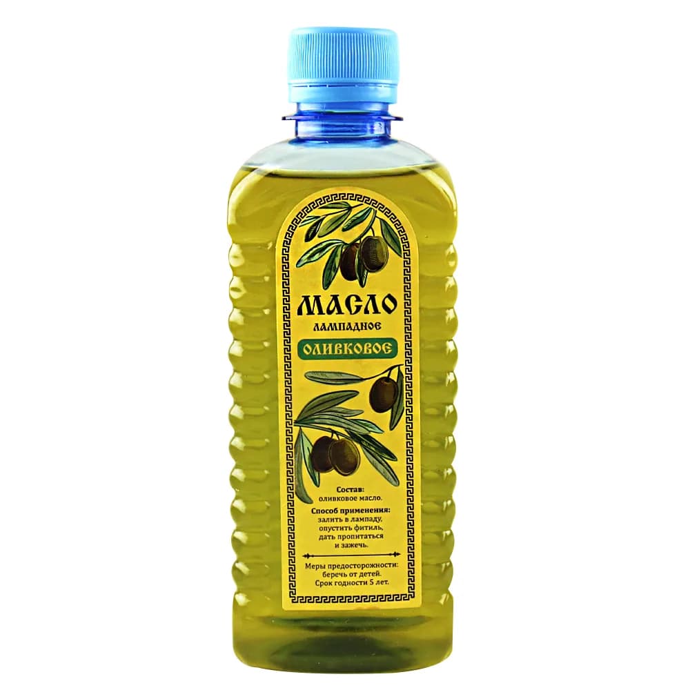 Масло оливковое лампадное, бутылка штоф, 0,3 литра
