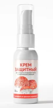 Крем защитный с вытяжкой из красного мухомора, 50 мл