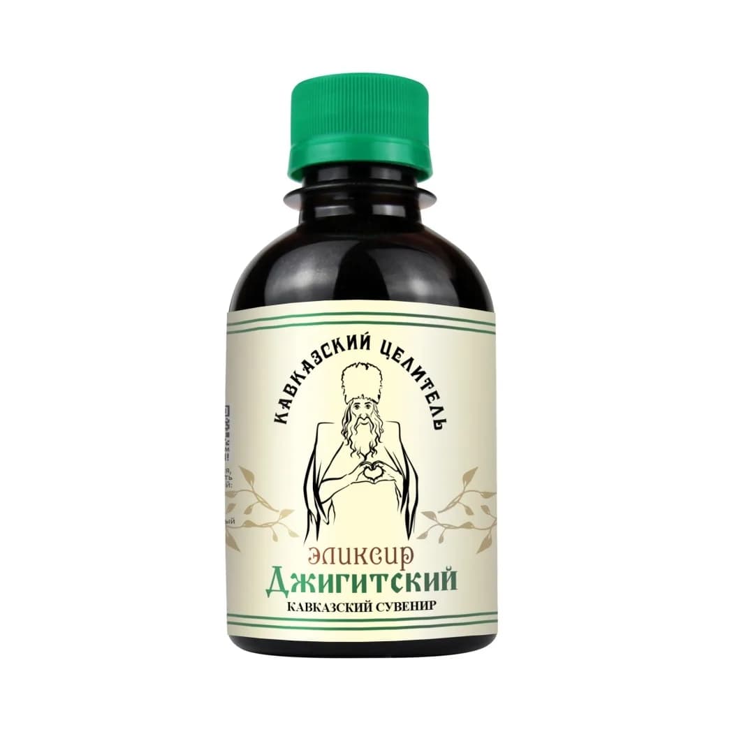 Эликсир «Кавказский Целитель» Джигитский, пластик, 200 мл