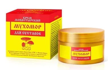 Крем Монастырский Мухомор для Суставов, пластик, 50 мл, «Архыз»