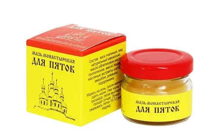 Мазь для Пяток, стекло, 28 мл, «Архыз»
