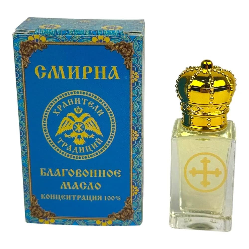 Благовоние «Смирна» шариковый дозатор, подарочная упаковка, 9 мл